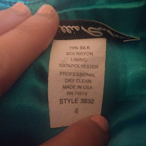 Vintage 80's Lillie Rubin disco dress - Picture 6 of 8